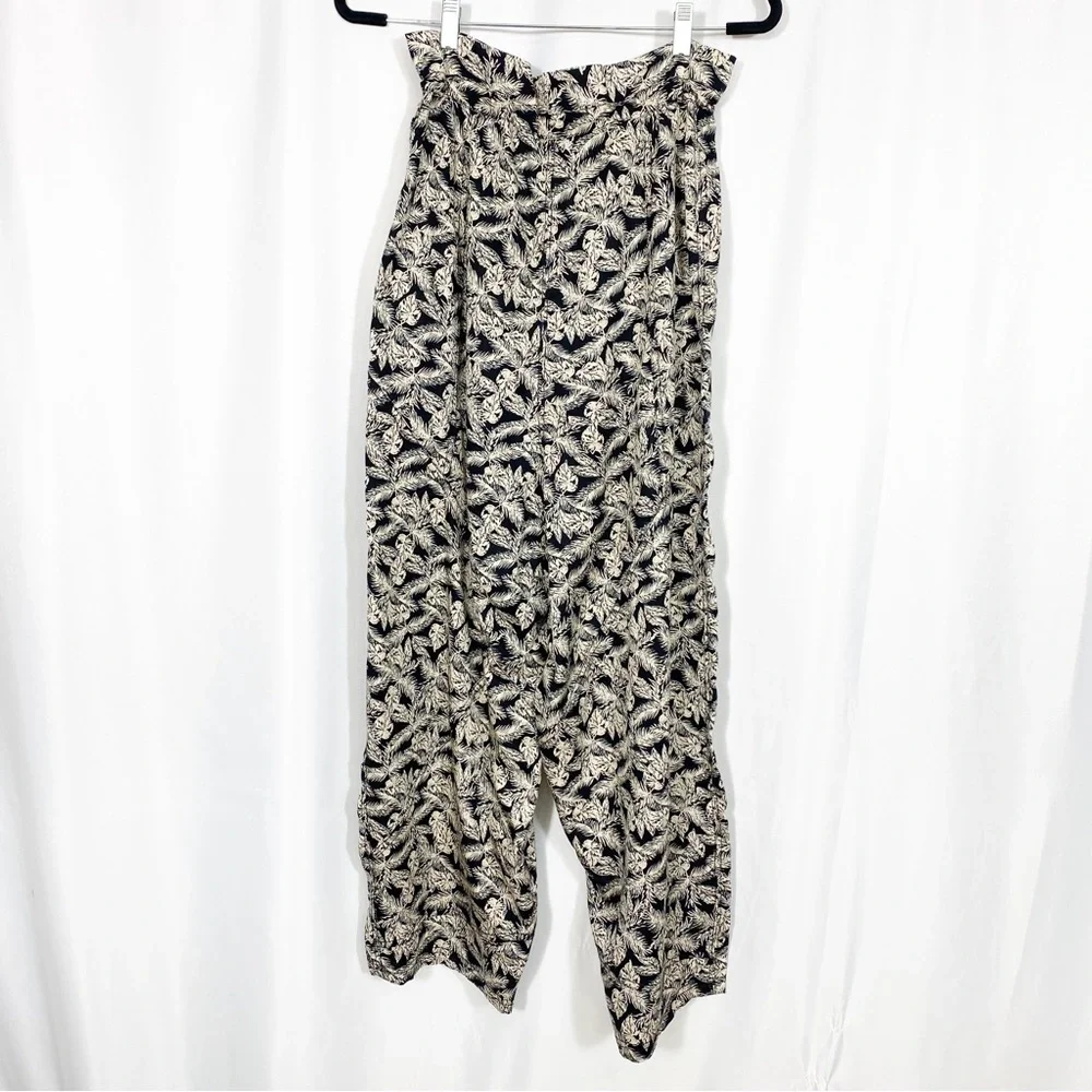 Free People Movement Point Break Printed Paperbag Waist Balloon Pants: Tropical
